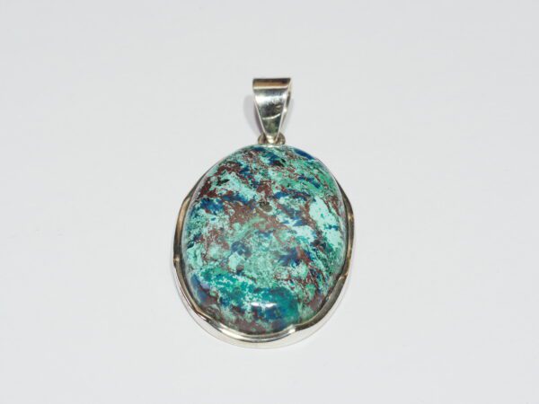 Pendentif n°1 Shattuckite & Argent 925 – Image 3