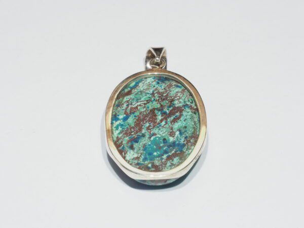 Pendentif n°1 Shattuckite & Argent 925 – Image 4