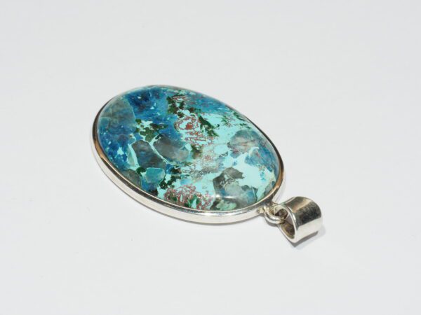 Pendentif n°2 Shattuckite & Argent 925 – Image 9