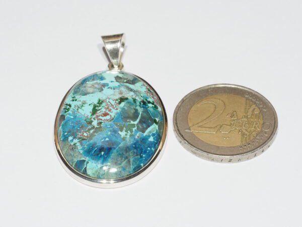 Pendentif n°2 Shattuckite & Argent 925 – Image 11