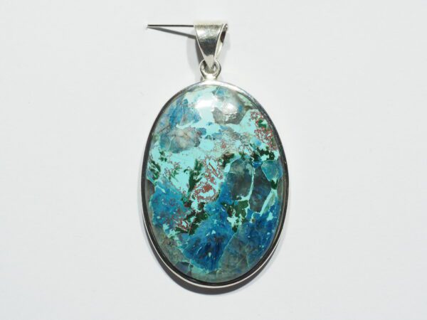 Pendentif n°2 Shattuckite & Argent 925