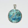 Pendentif n°2 Shattuckite & Argent 925 – Image 3