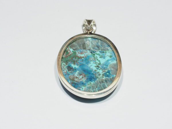 Pendentif n°2 Shattuckite & Argent 925 – Image 4