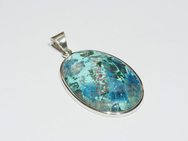 Pendentif n°2 Shattuckite & Argent 925 – Image 5
