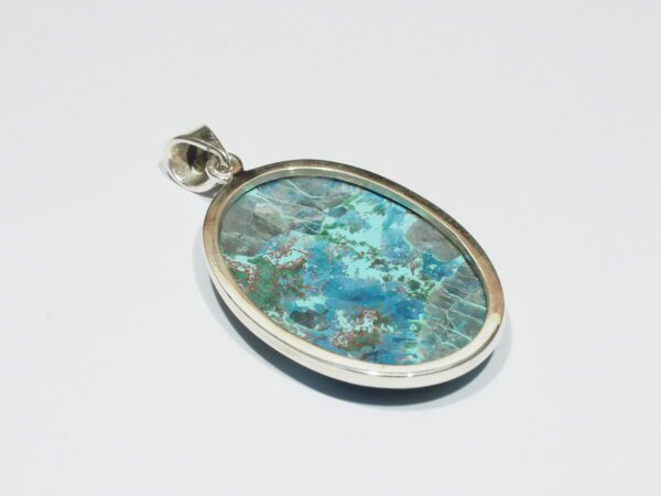 Pendentif n°2 Shattuckite & Argent 925 – Image 6