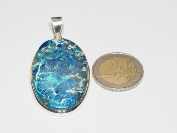 Pendentif n°3 Shattuckite & Argent 925 – Image 11