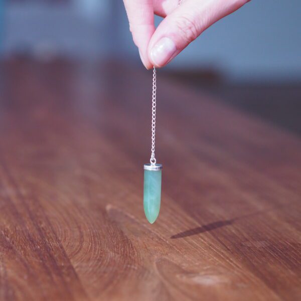 Pendule Cône Aventurine verte 1 Pièce unique – Image 3