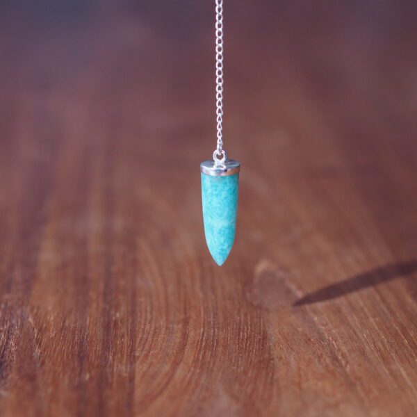 Pendule Cône Amazonite 1 Pièce unique – Image 2