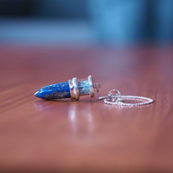 Pendule Lapis-Lazuli et Amazonite n°2 Pièce unique – Image 6