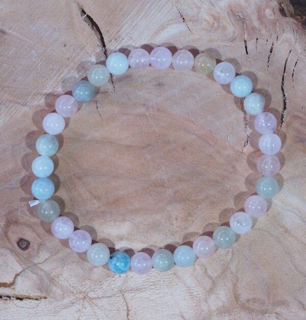 Bracelet Béryl qualité AA perles 6mm – Image 7