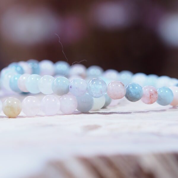 Bracelet Béryl qualité AA perles 6mm – Image 5