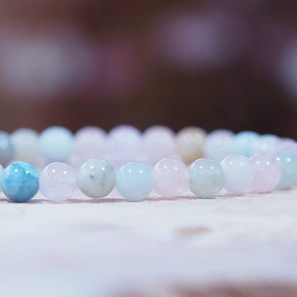 Bracelet Béryl qualité AA perles 6mm – Image 3