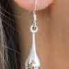 Boucle d'oreille argent 925