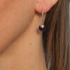 Boucle d'oreille Améthyste et argent 925 – Image 3