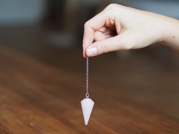 Pendule Cône Quartz Rose 3 – Image 4