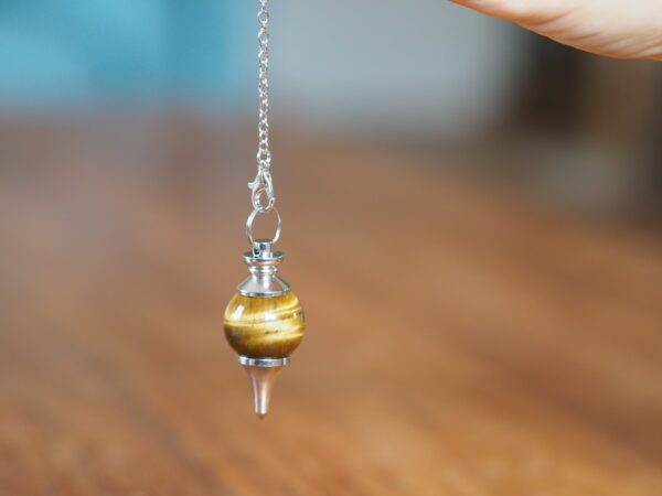 Pendule Sphère Œil de Tigre 3 – Image 3