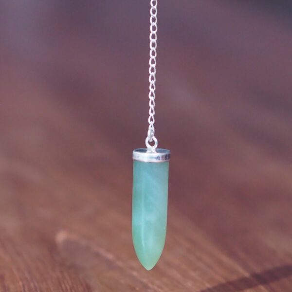 Pendule Cône Aventurine verte 1 Pièce unique