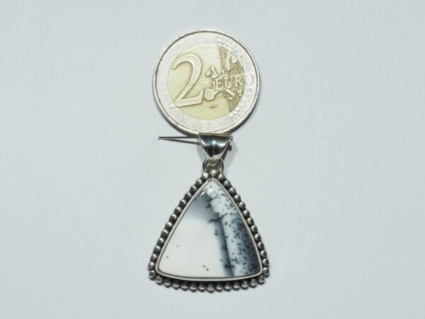 Pendentif n°2 Agate dentrite & Argent 925 – Image 10