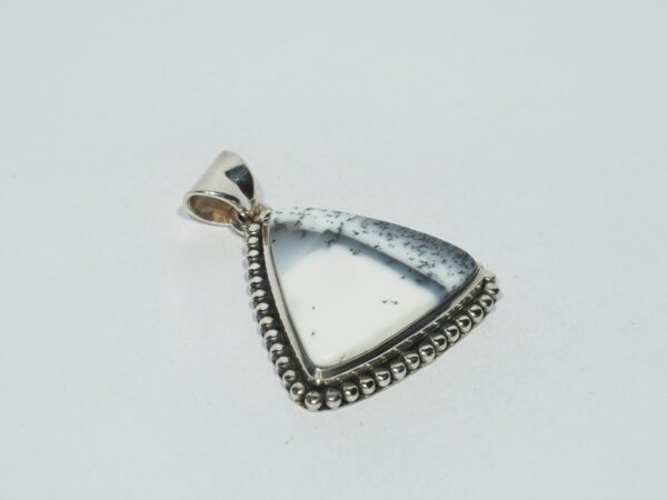Pendentif n°2 Agate dentrite & Argent 925 – Image 5