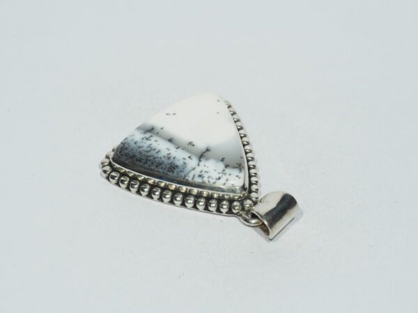 Pendentif n°2 Agate dentrite & Argent 925 – Image 7