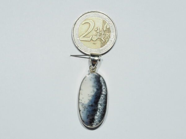 Pendentif n°3 Agate dentrite  & Argent 925 – Image 10
