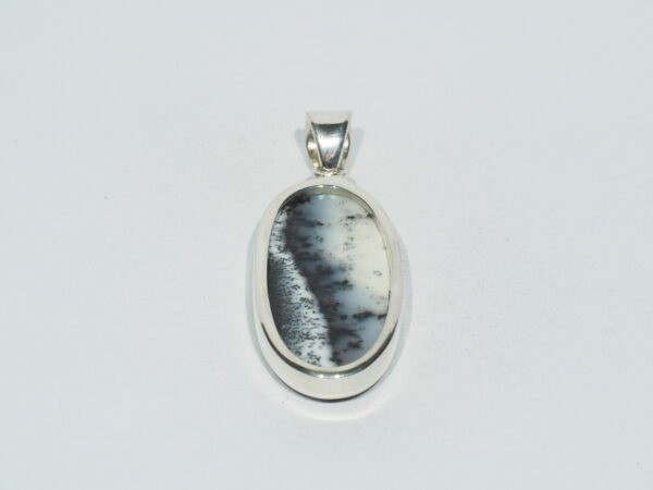 Pendentif n°3 Agate dentrite  & Argent 925 – Image 4