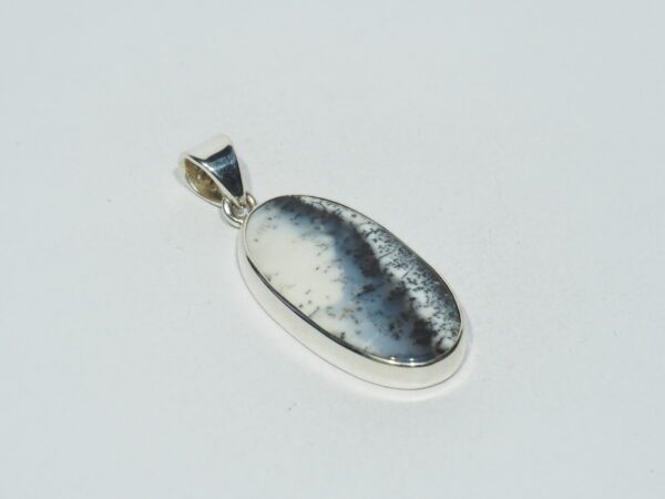 Pendentif n°3 Agate dentrite  & Argent 925 – Image 5