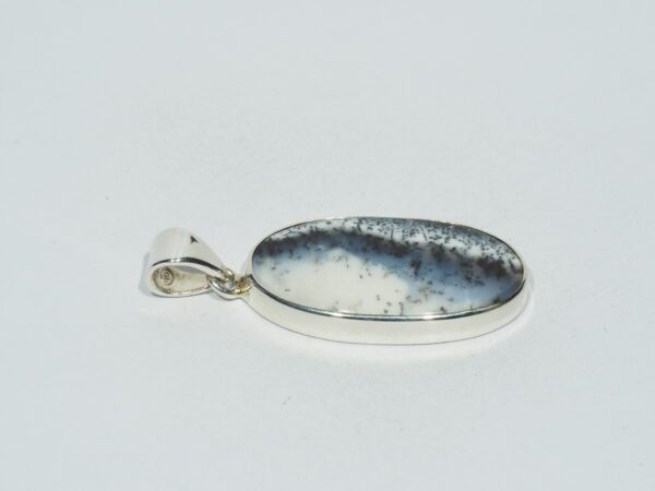 Pendentif n°3 Agate dentrite  & Argent 925 – Image 6