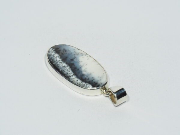Pendentif n°3 Agate dentrite  & Argent 925 – Image 7
