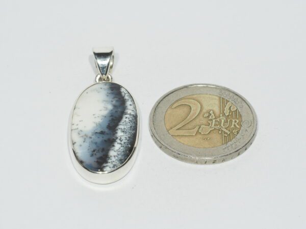 Pendentif n°3 Agate dentrite  & Argent 925 – Image 9