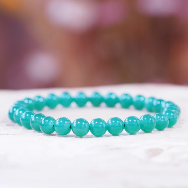 Bracelet Aventurine foncée perles 6 mm