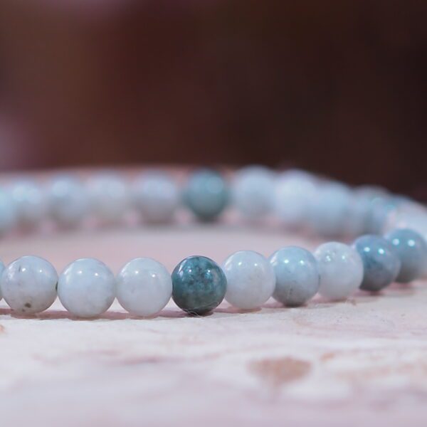 Bracelet Jade de Birmanie perles 6 mm – Image 3