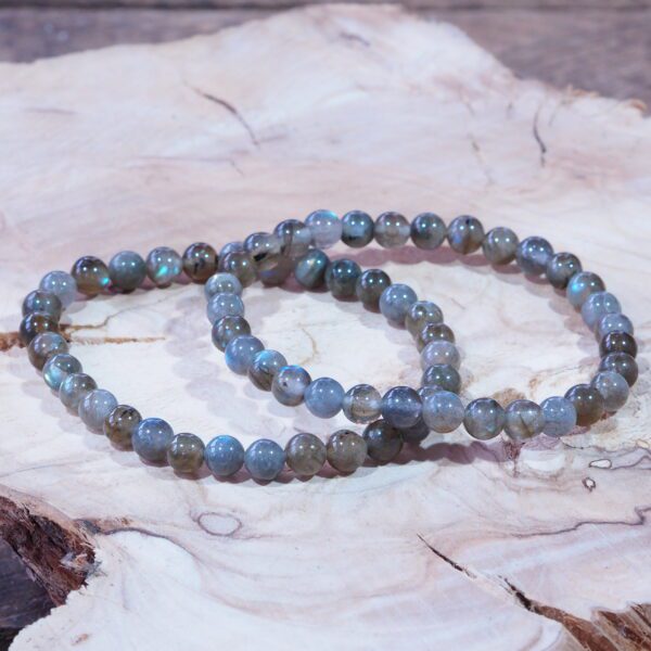 Labradorite perles 6 mm Qualité A – Image 4