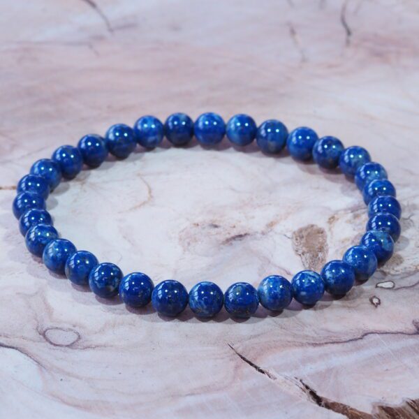 Lapis-Lazuli perles 6 mm Qualité AA – Image 5