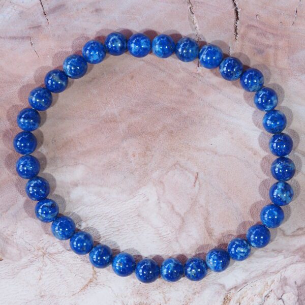 Lapis-Lazuli perles 6 mm Qualité AA – Image 6