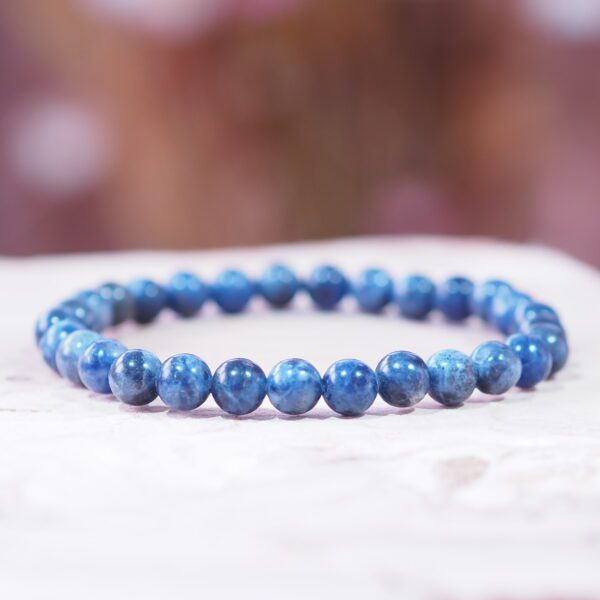 Bracelet Sodalite foncée perles 6 mm