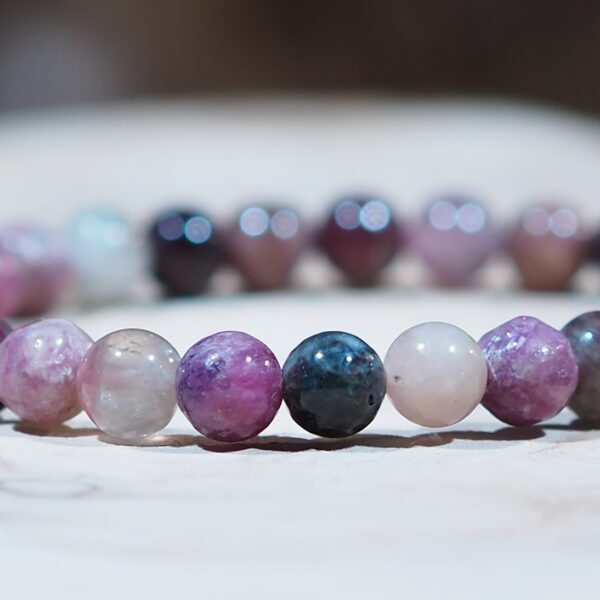 Tourmaline multicolore 6 mm Qualité A – Image 3