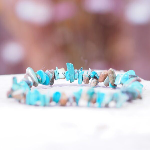 Bracelet Turquoise morceaux – Image 3